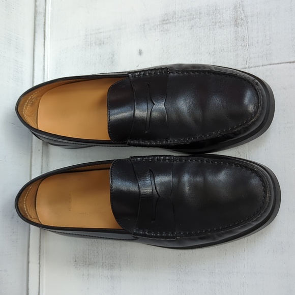 TOD'S LEATHER FLATS SHOES - Picture 3 of 13